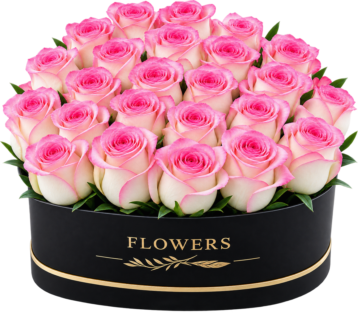 Pink Bliss Rose Hatbox