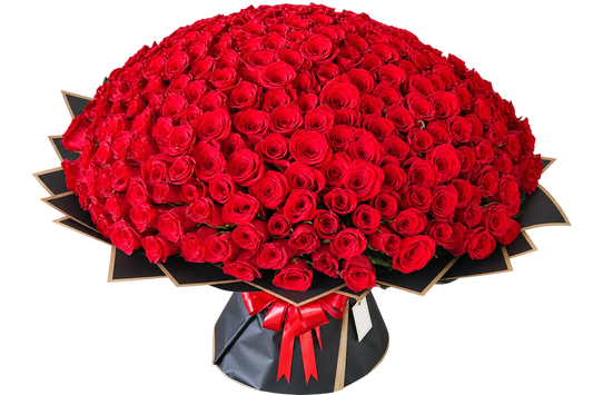 Grand Amour 500 Red Roses Bouquet